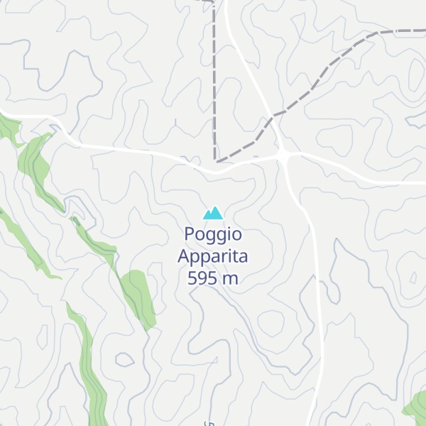 Map of Poggio Apparita