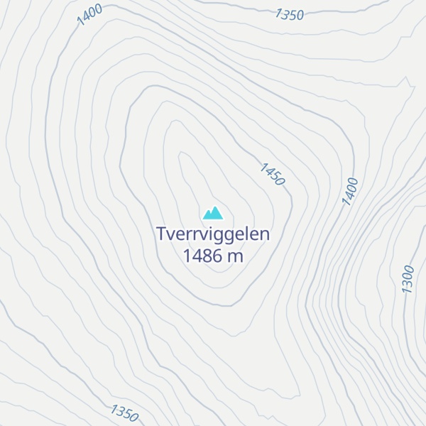 Map of Tverrviggelen