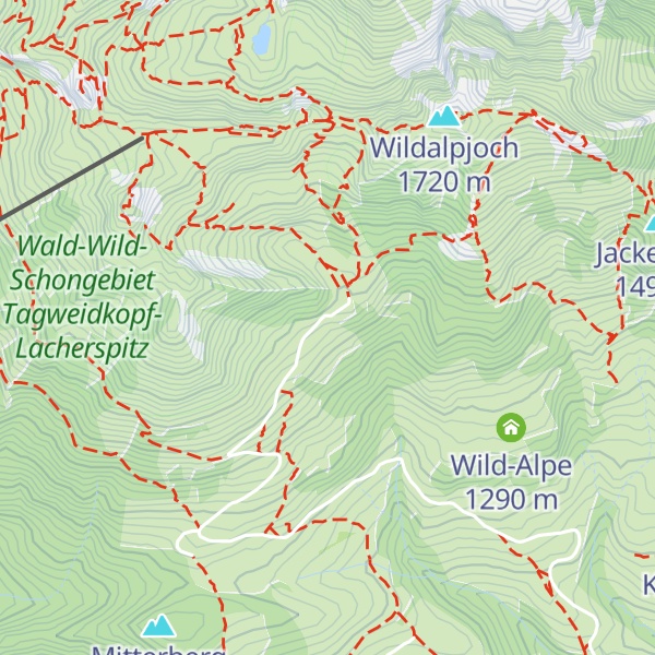 Map of Lacheralm