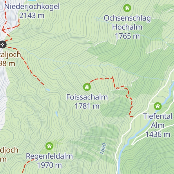 Map of Foissachalm
