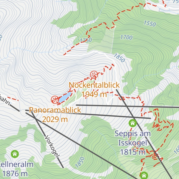 Map of Latschenalm