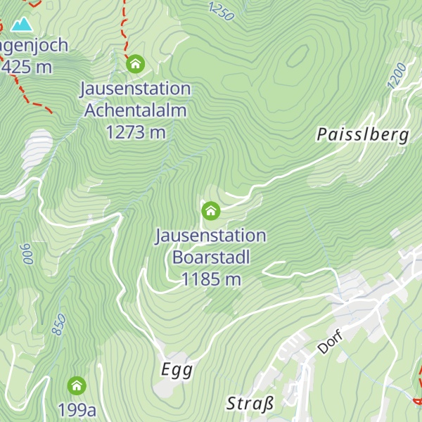 Map of Jausenstation Boarstadl