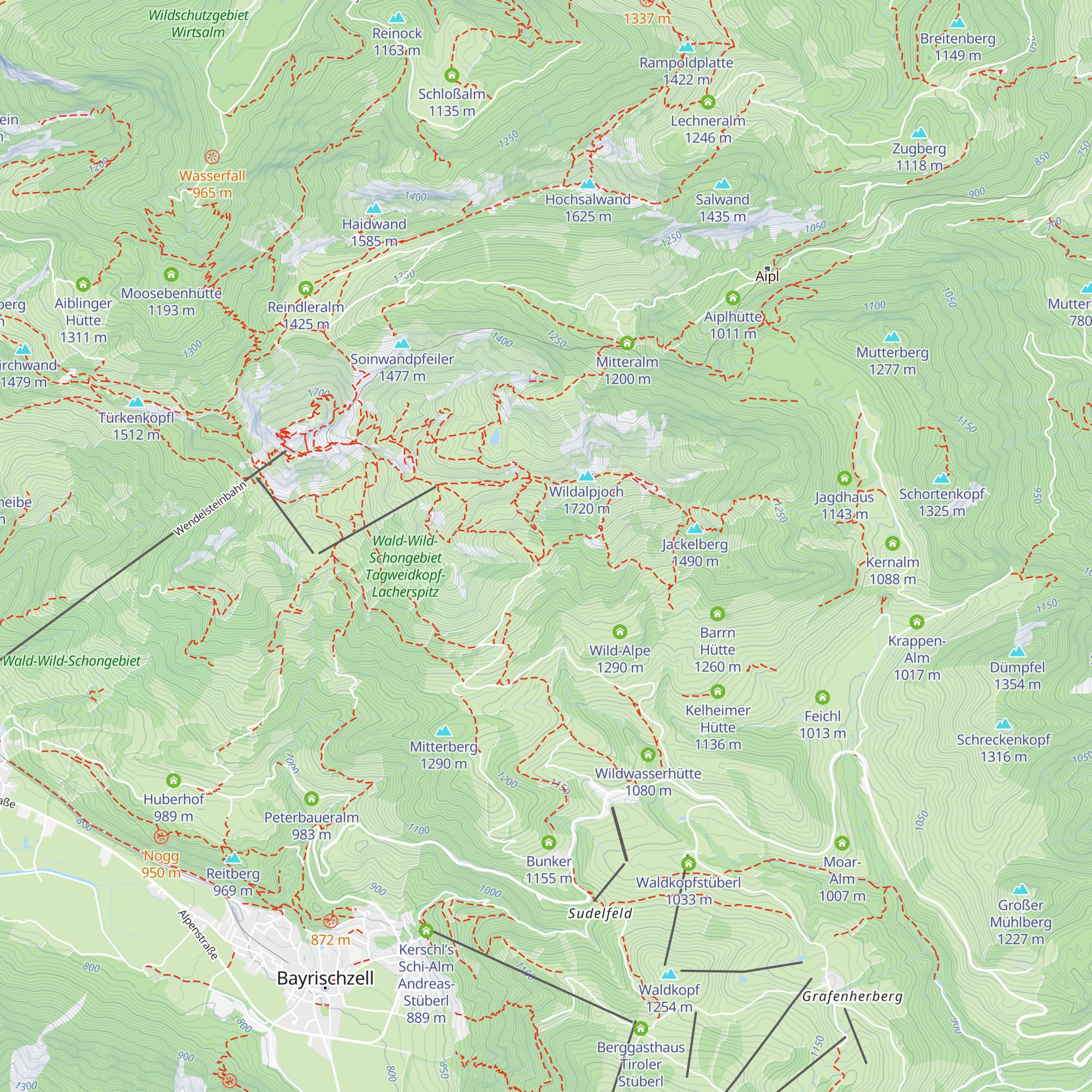 Hirtenhütte map