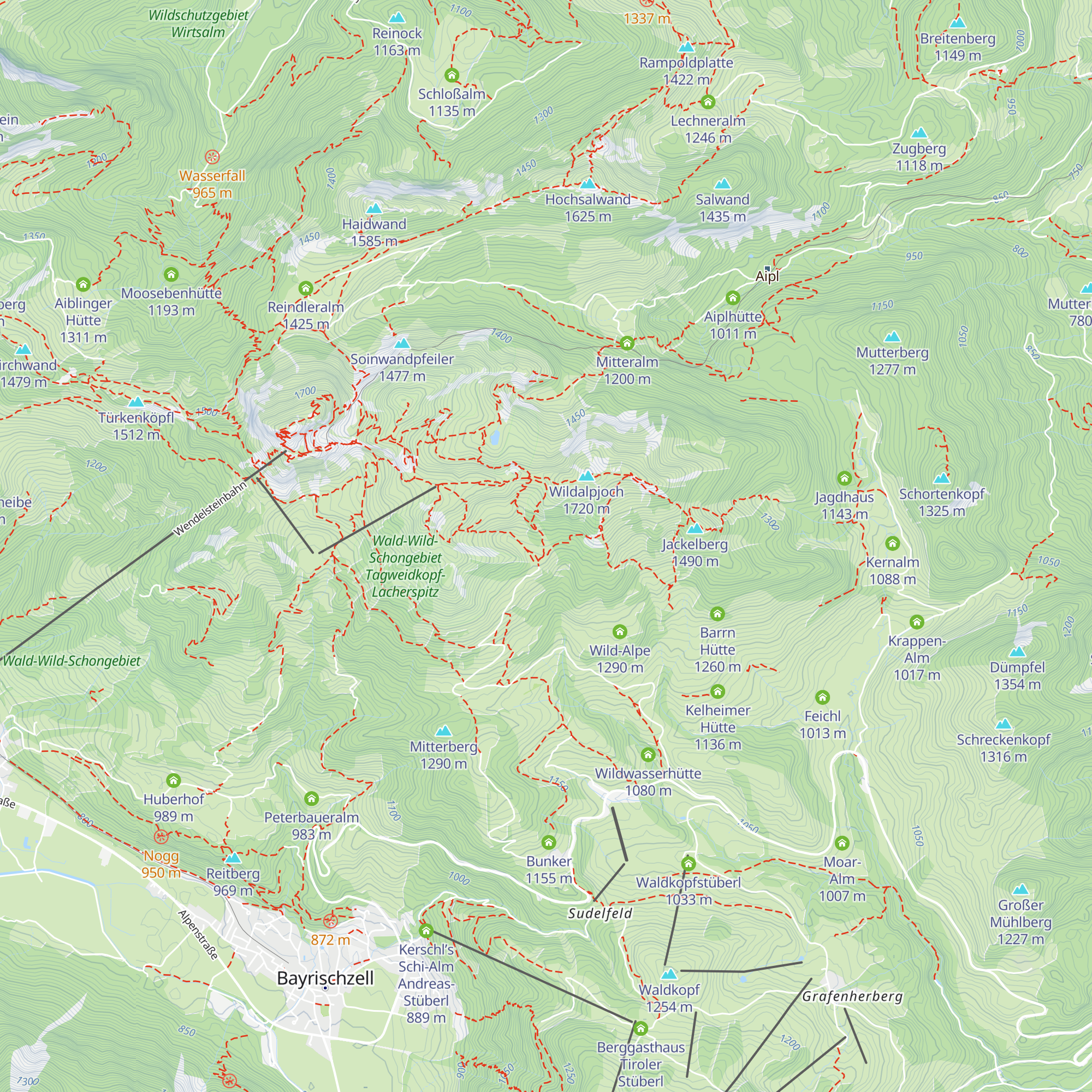 Hirtenhütte map