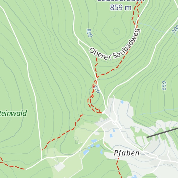 Map of Zipfeltannen-Felsen