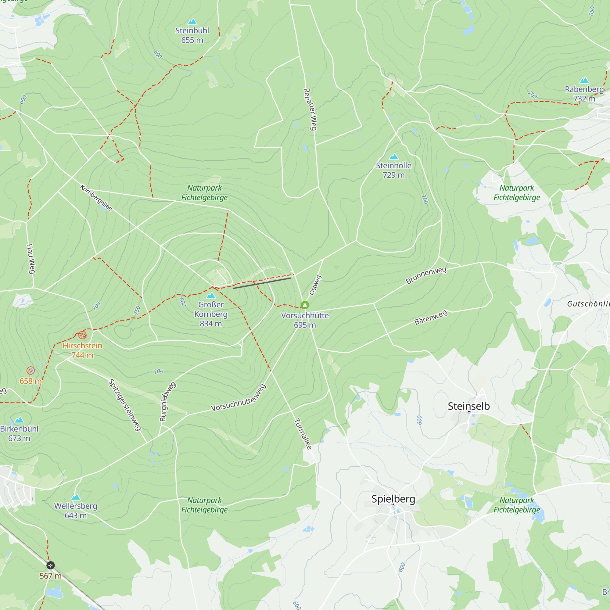Vorsuchhütte map
