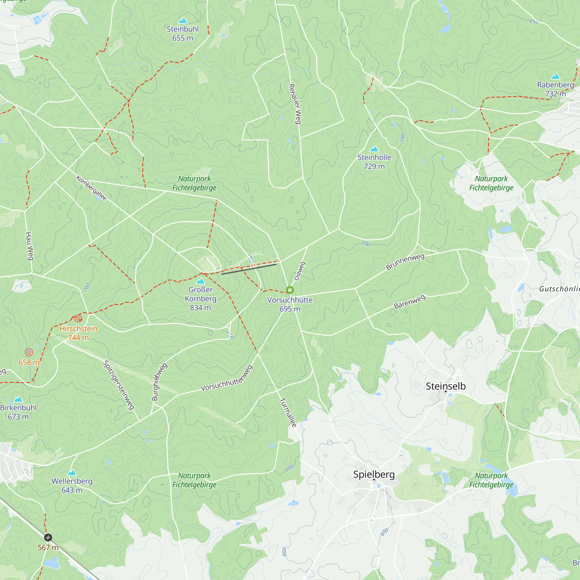 Vorsuchhütte map