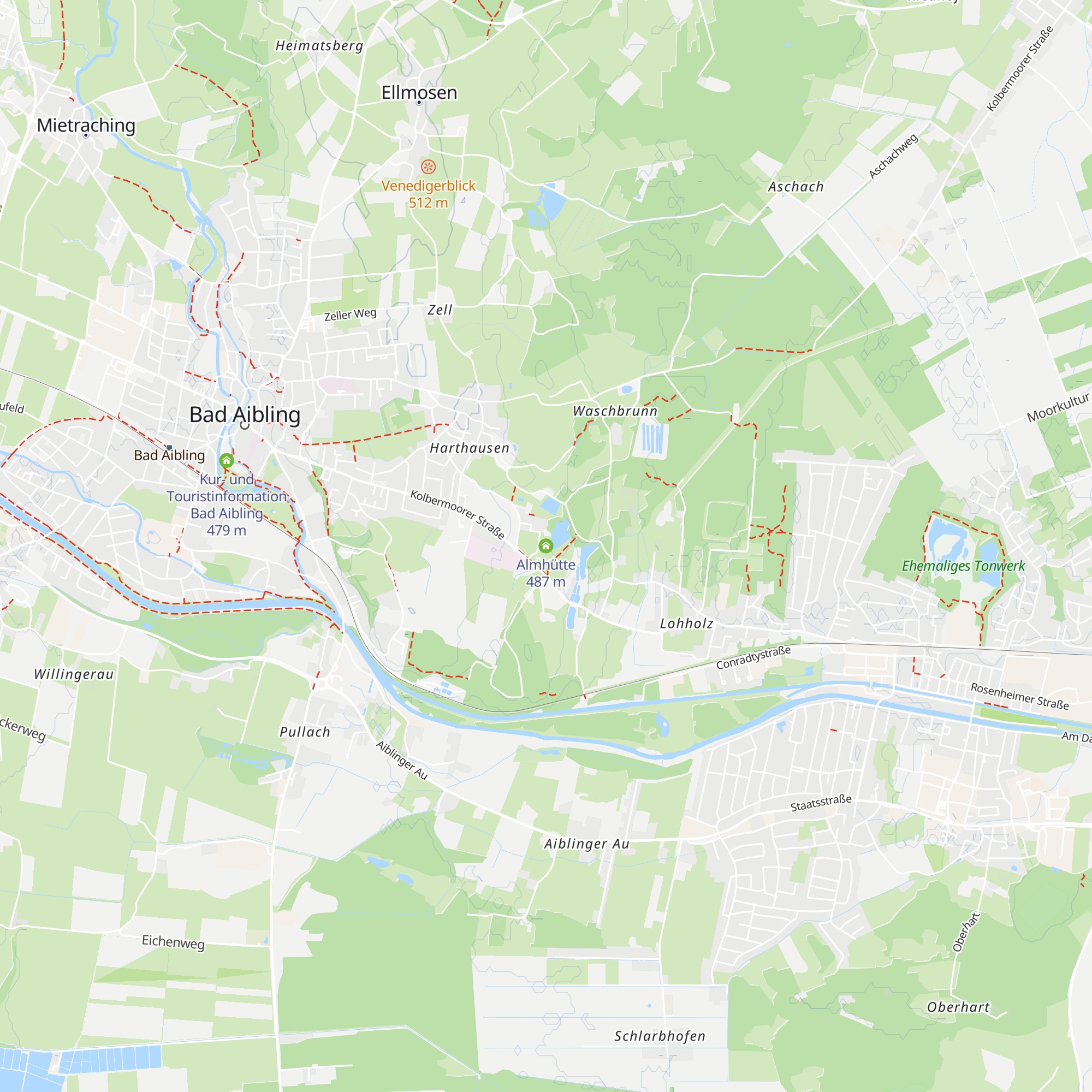 Almhütte map