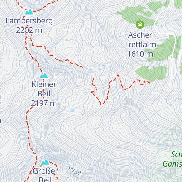 Map of Seefeldalm
