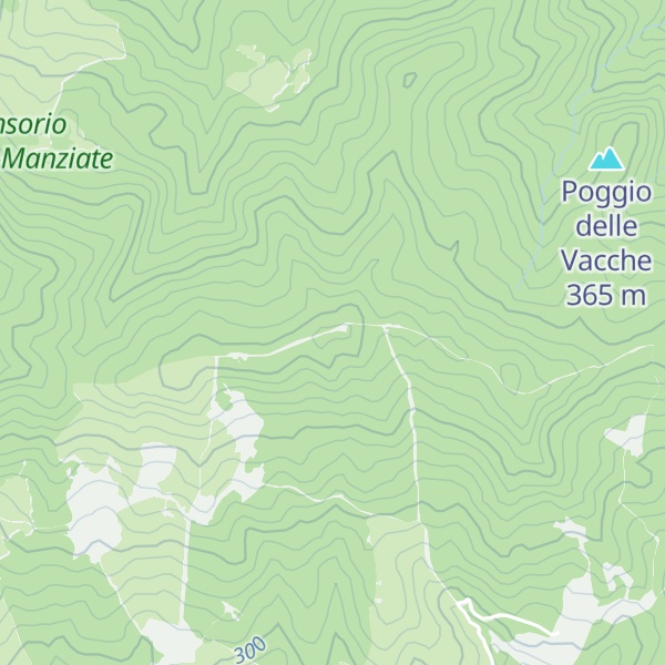 Map of Monte Ascetta