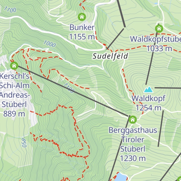 Map of Alte Tanneralm