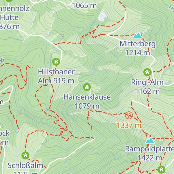 Map of Hansenklause