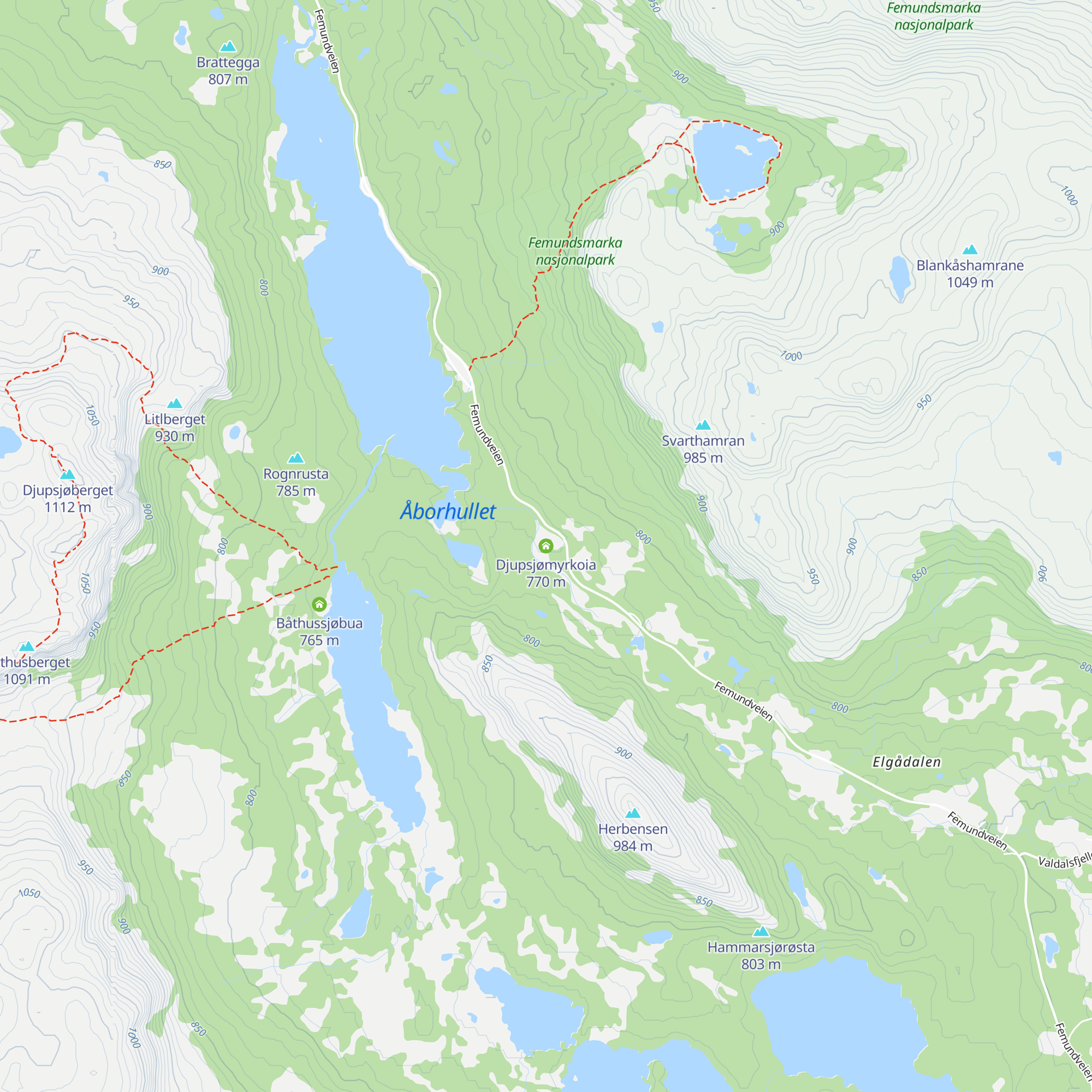 Djupsjømyrkoia map