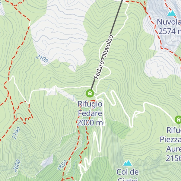 Map of Stazione seggiovia a valle