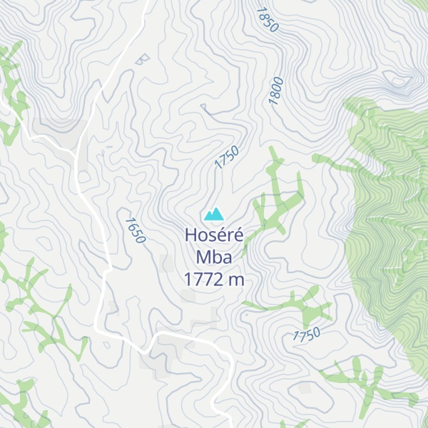 Map of Hoséré Mba