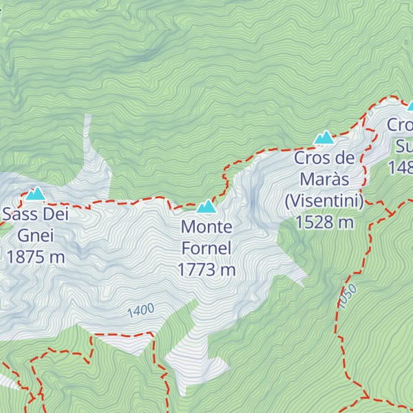 Map of Monte Fornel