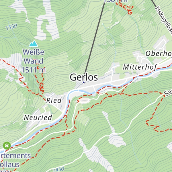Map of Die gute Luise