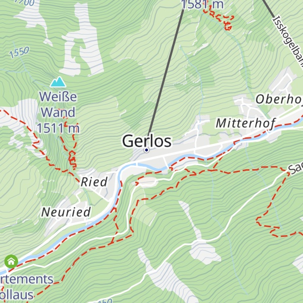 Map of Gaspi's Woodfired Grill