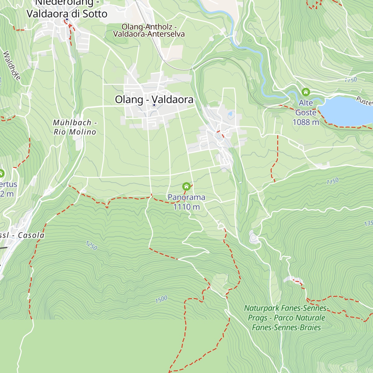 Panorama map