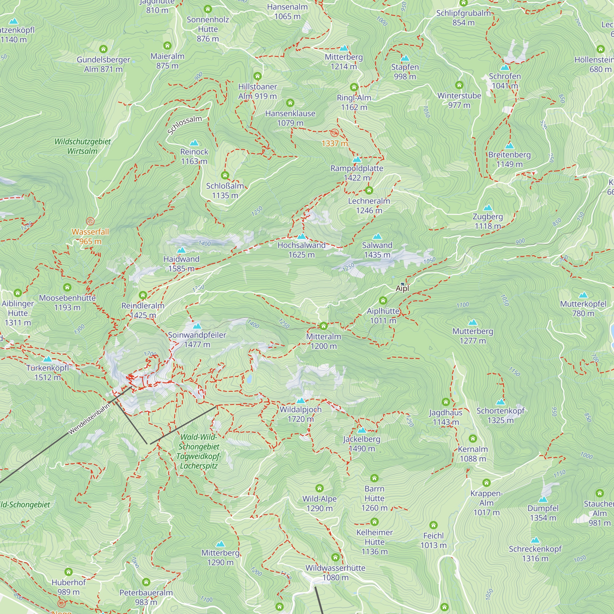 Sennerei map