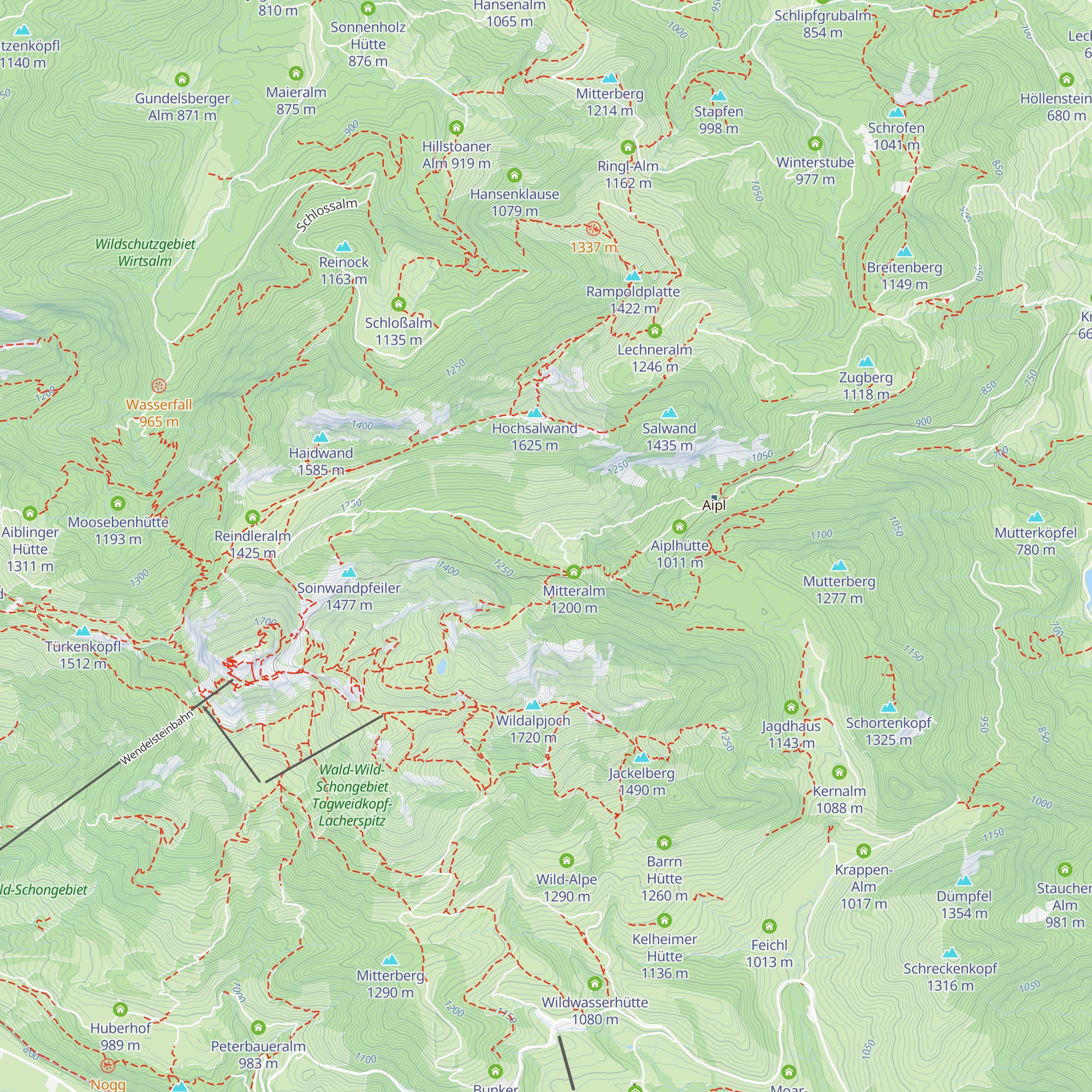 KR-Doerfler-Hütte map