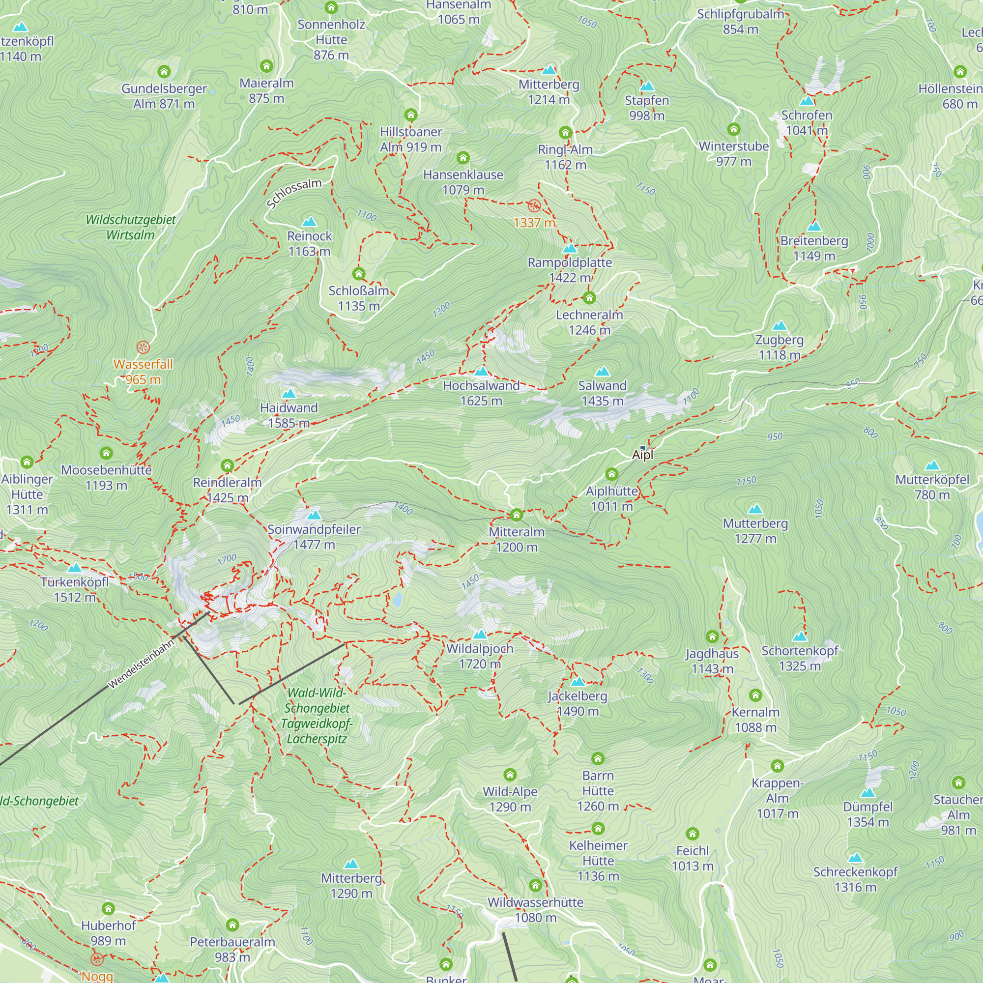 KR-Doerfler-Hütte map
