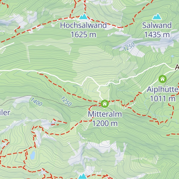 Map of KR-Doerfler-Hütte