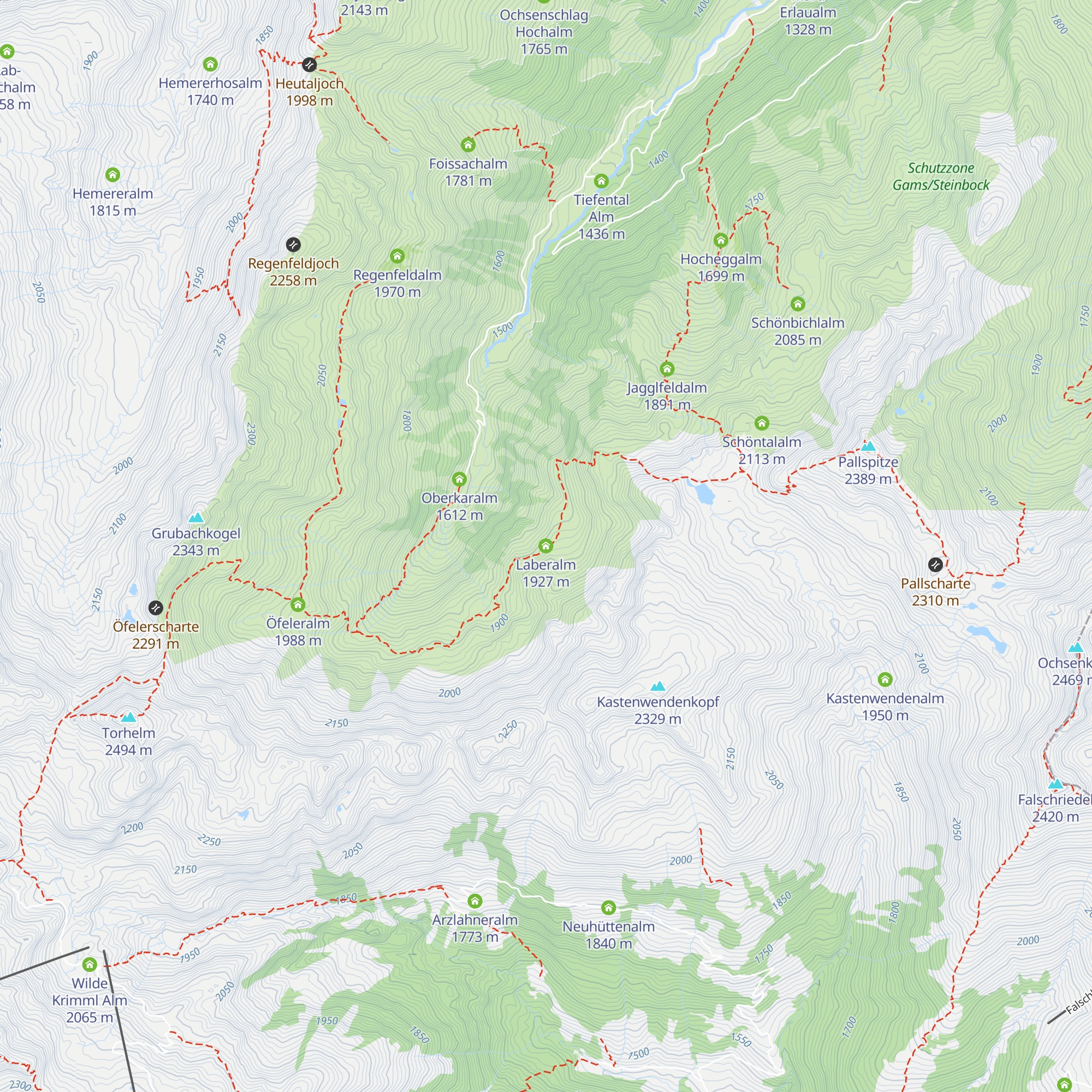 Laberalm map