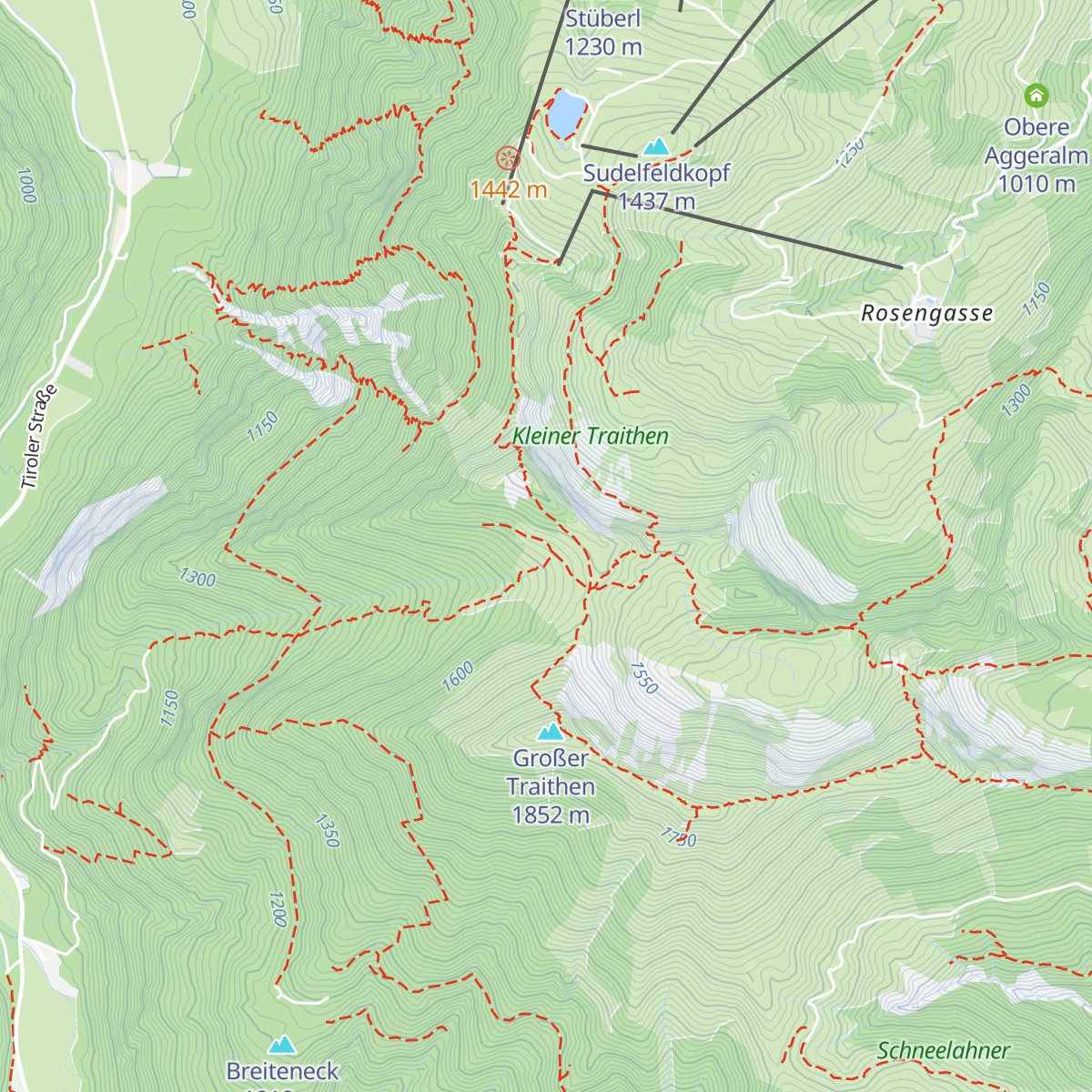 Fell-Alm map