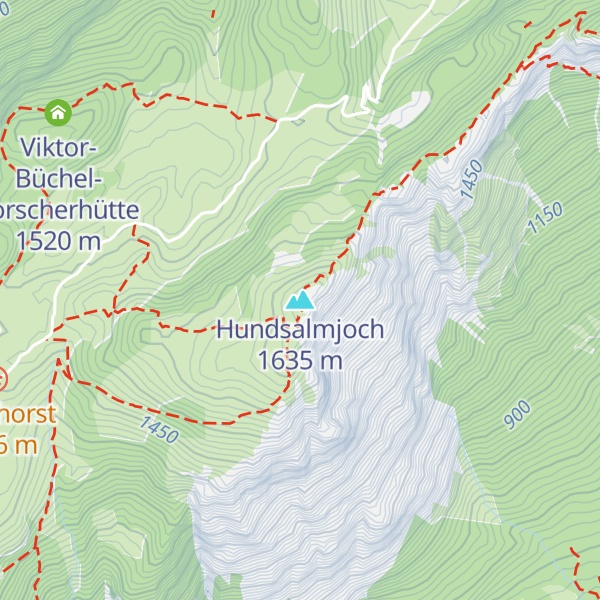 Map of Hundsalmjoch