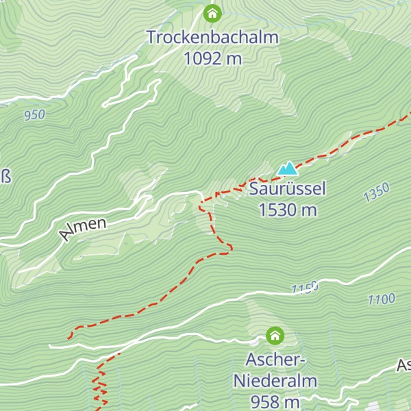 Map of Ascherjochalm