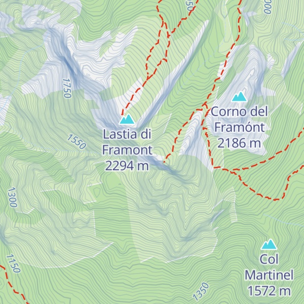 Map of Mont'Alt di Framont