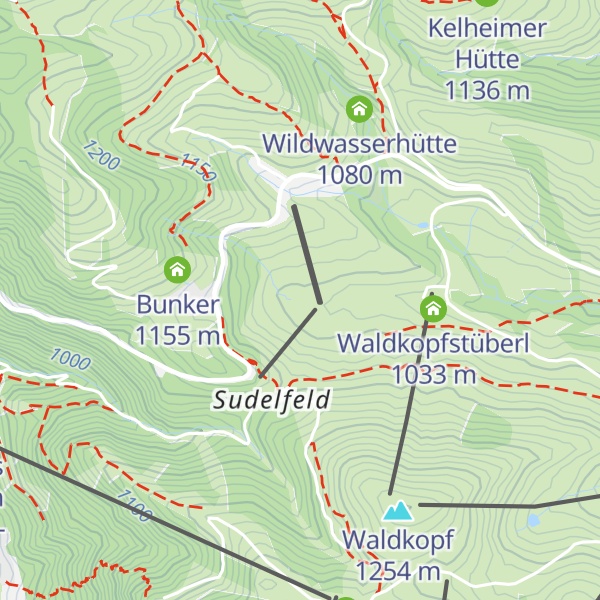Map of Schindlberger Alm