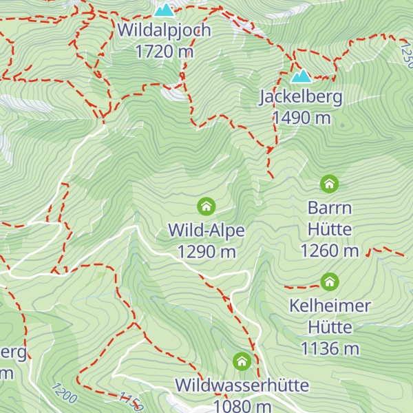 Map of Wild-Alpe