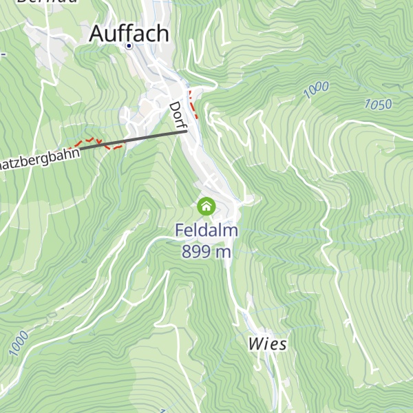 Map of Feldalm