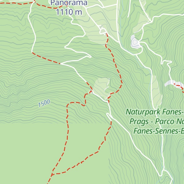 Map of Angereralm - Malga Angerer