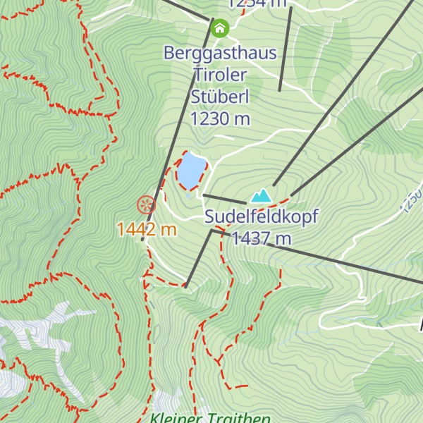 Map of Speck-Alm