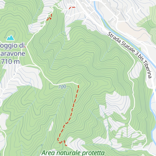 Map of Poggio Stantino