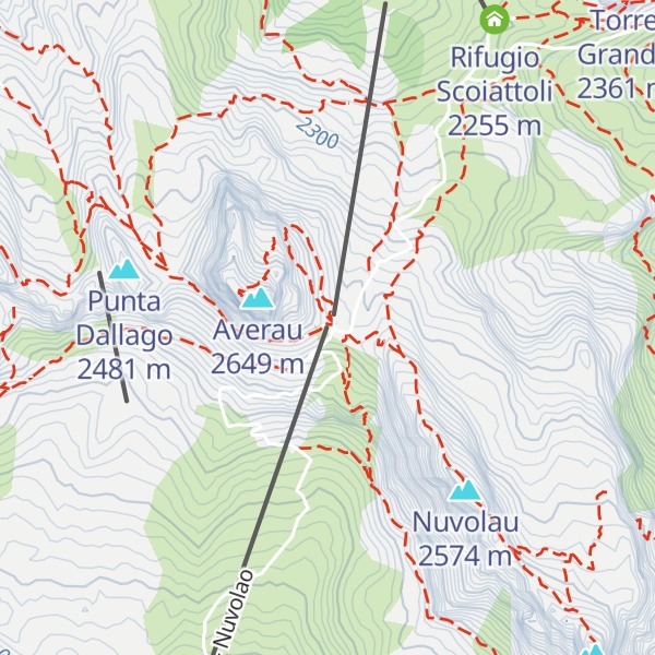 Map of stazione seggiovia a monte