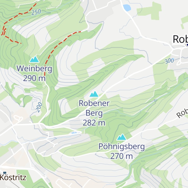 Map of Robener Berg