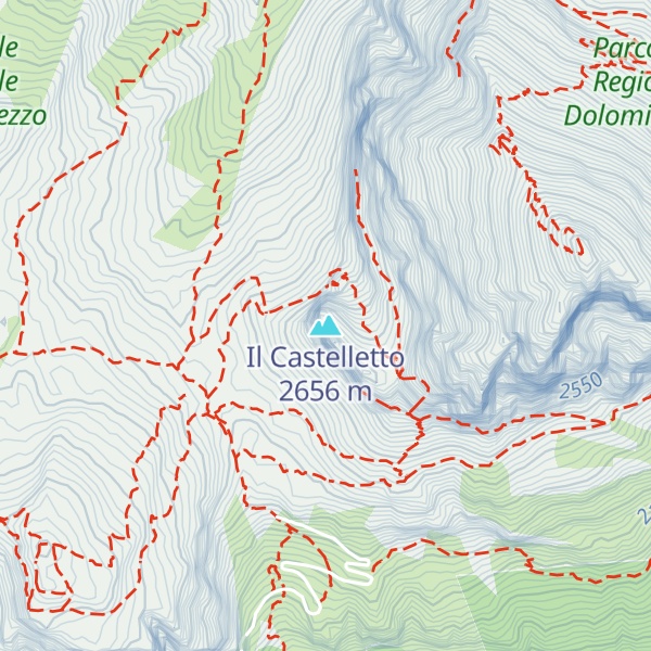 Map of Il Castelletto