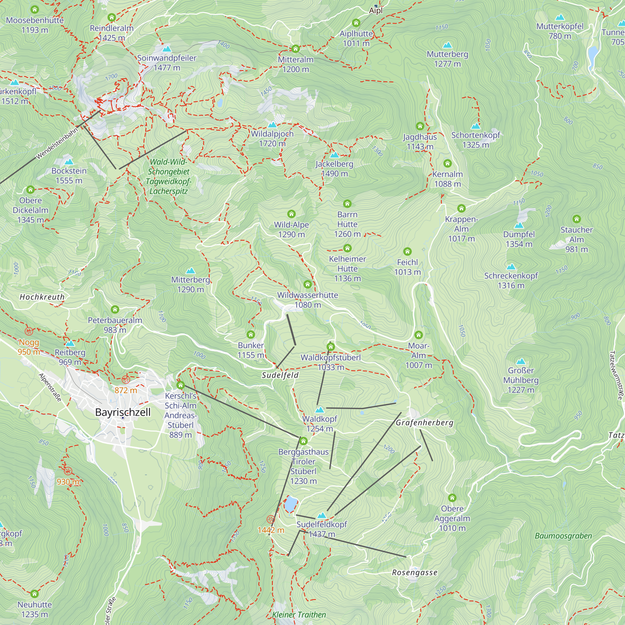 Münchner Hütte map