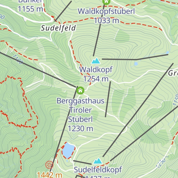 Map of Sonnenalm