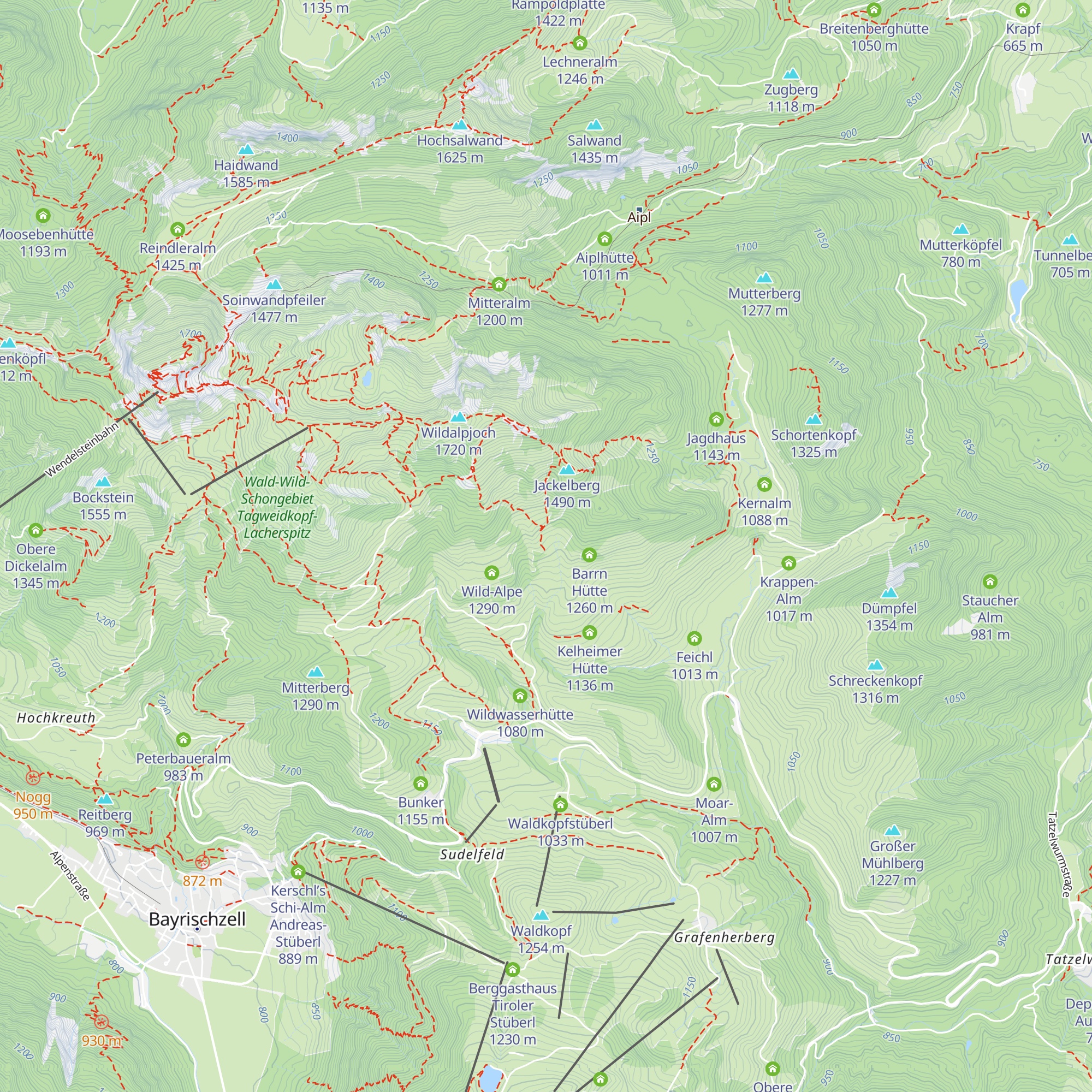 Steinbeishütte map