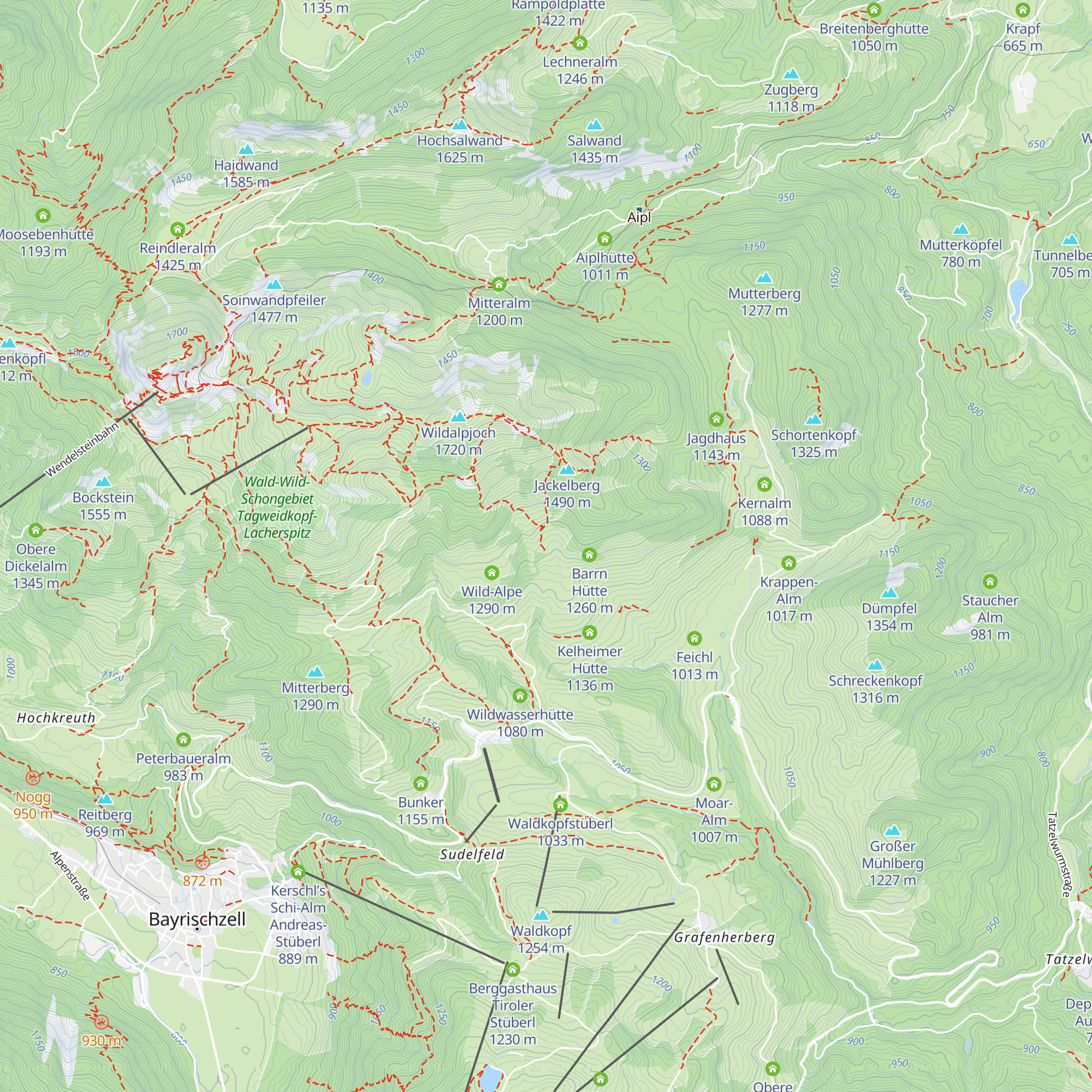Steinbeishütte map