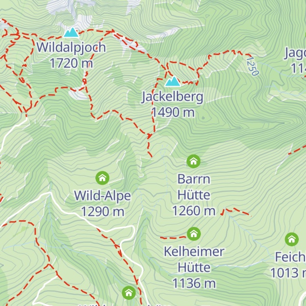 Map of Steinbeishütte