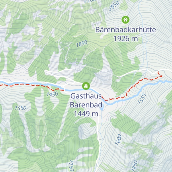 Map of Gasthaus Barenbad