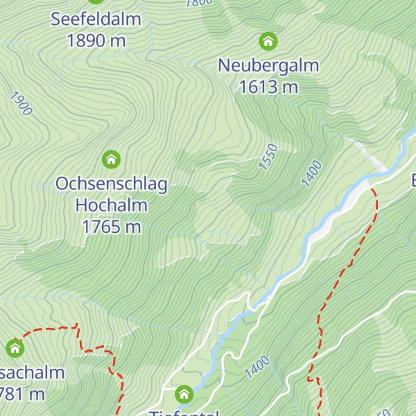 Map of Ochsenschlag Niederalm
