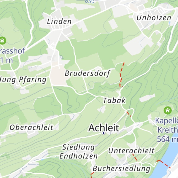 Map of Brudersdorfer Kapelle