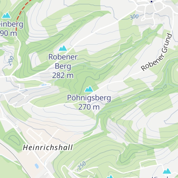 Map of Pöhnigsberg